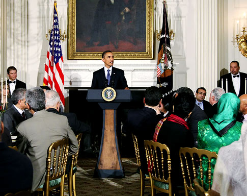 President Obama_hosts_islamic_iftar_at the White House August 2010